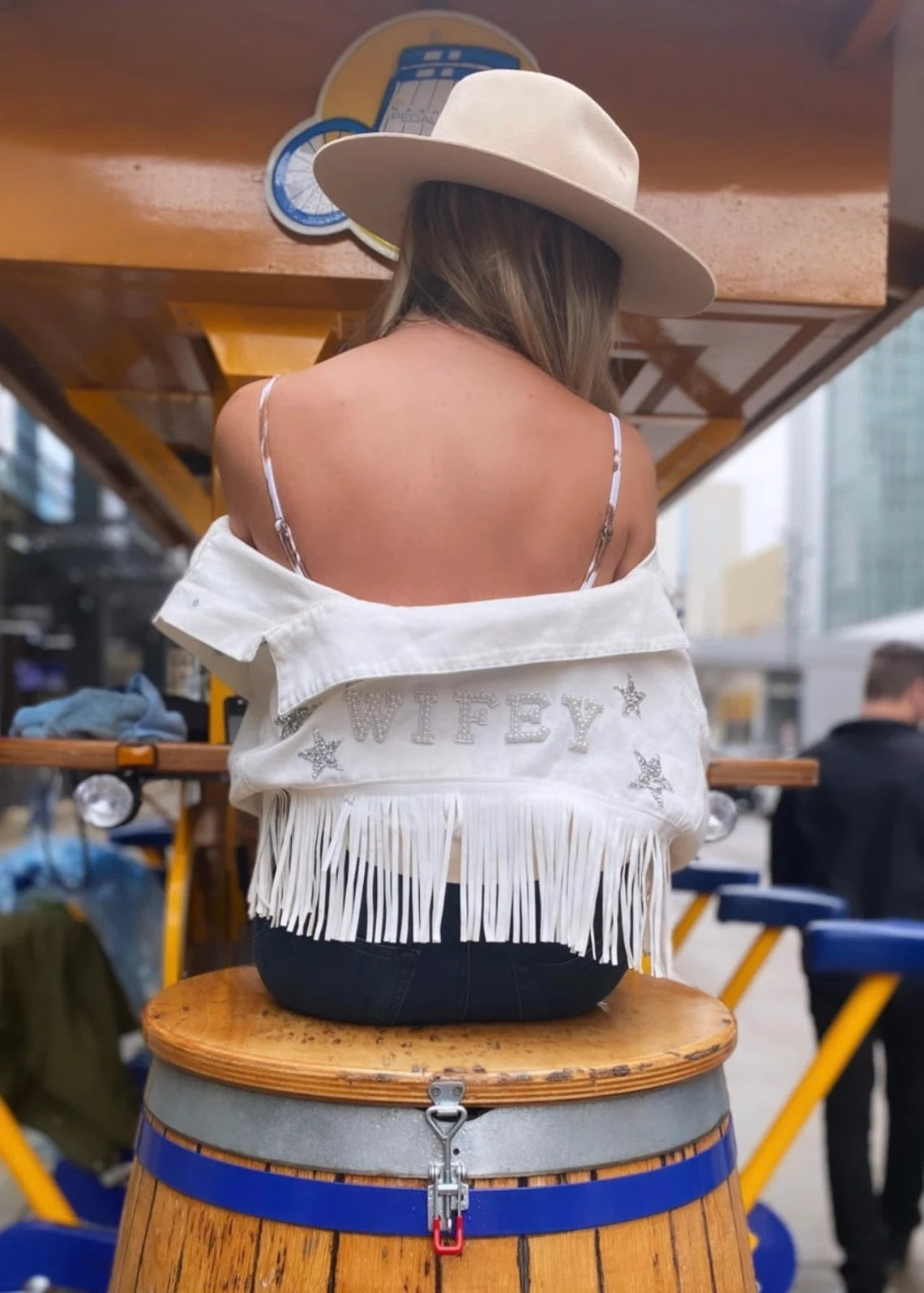 Bride Fringe Jacket