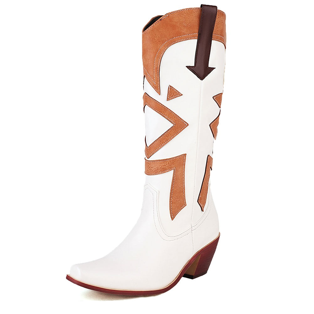 Tall Cross Cowboy Boots